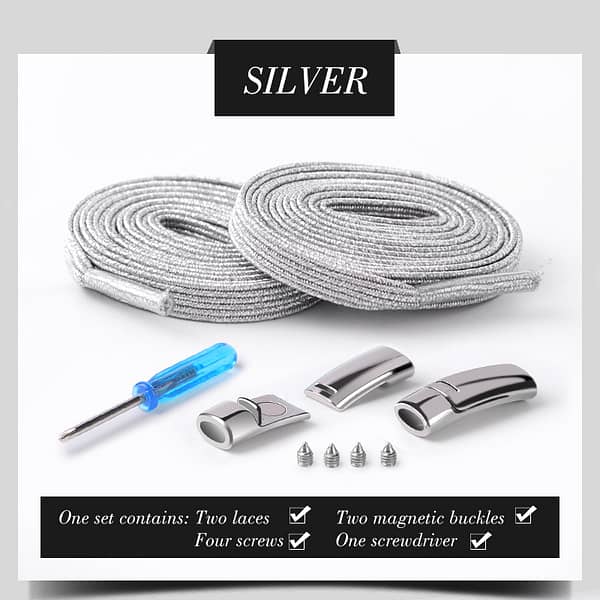 24 - magnetic shoelace Material