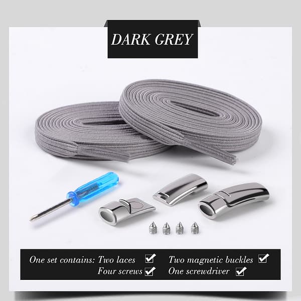 24 - magnetic shoelace Material