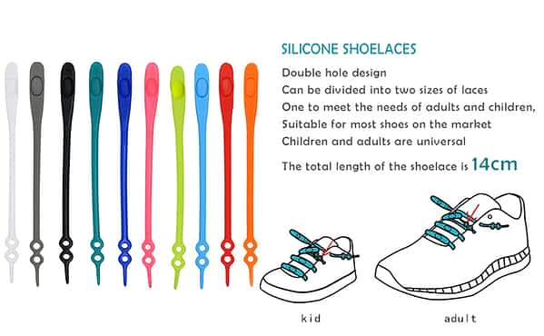 30 - elastic no tie shoelace